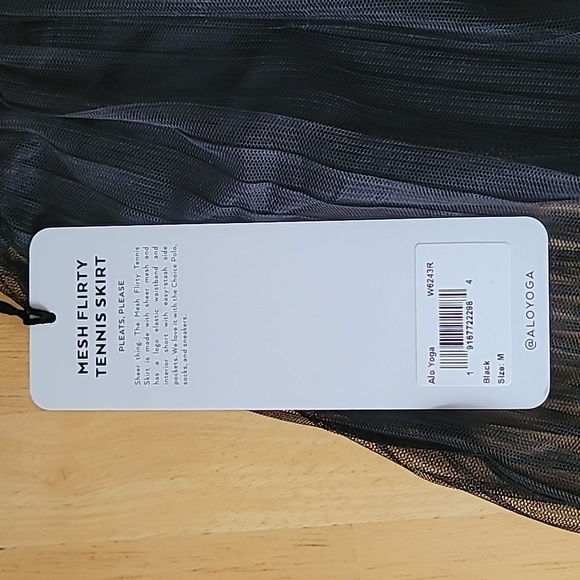 ALO Yoga Mesh Flirty Tennis Skirt Size M - Picture 8 of 10